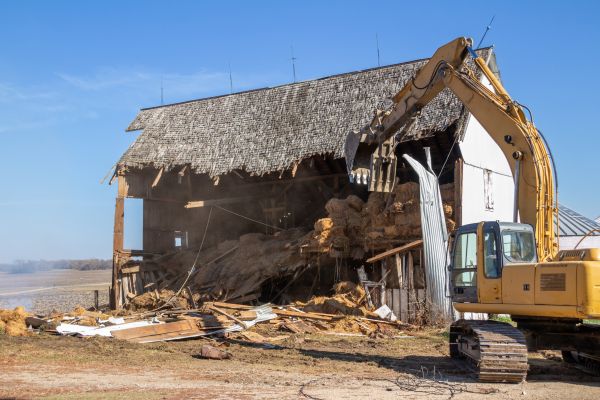 Barn Demolition in Palatine