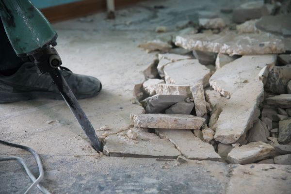 Cement Slab Removal in Palatine
