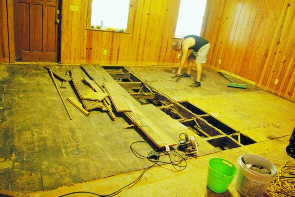 Subfloor Demolition in Palatine