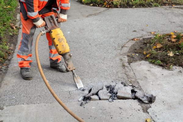 Concrete Sidewalk Removal in Palatine