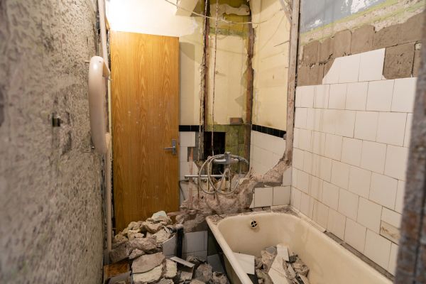 Shower Tile Demolition in Palatine